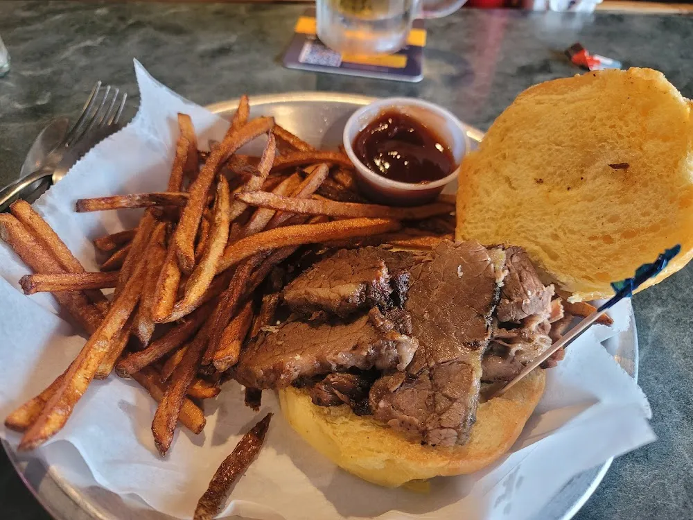 Beef Brisket and Hand Cut Fries