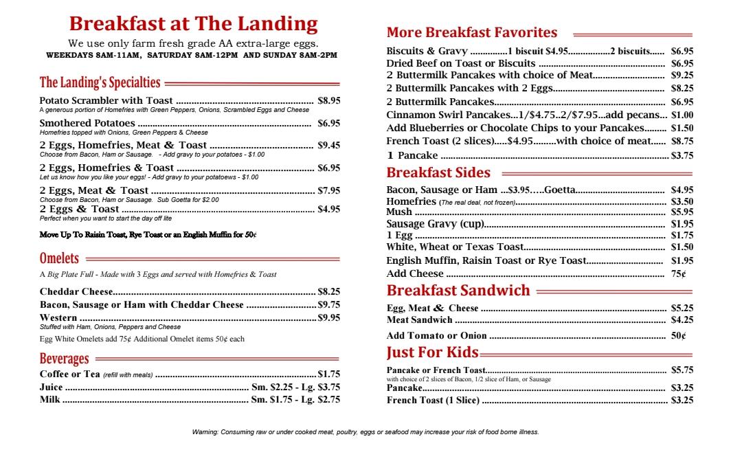 The Landing Tavern